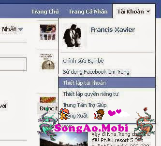 Doi ten facebook qua 5 lan